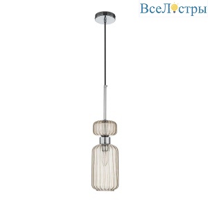 Подвесной светильник Escada Gloss 1141/1S Chrome/Beige