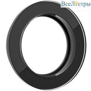 Рамка на 1 пост черная Werkel W0015108 4690389166426