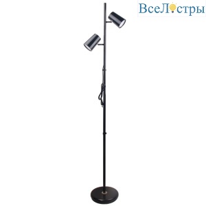 Торшер Uniel ULM-T600 2х6W/4500K/DIM BLACK UL-00010174