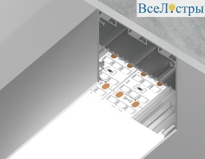Алюминиевый профиль Ambrella Light Profile System GP3100AL