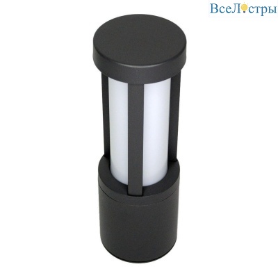 Уличный настенный светодиодный светильник Elvan PJ-1507/1-11.5W-WW-Gr