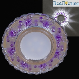 Встраиваемый светильник Reluce 14368-9.0-001LD MR16+LED3W WT+PP
