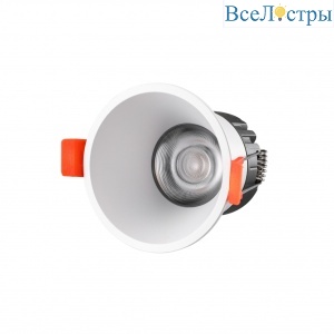 Встраиваемый светильник Iledex Technical Mars DIM 207-7W-D75-4000K-24DG-WH