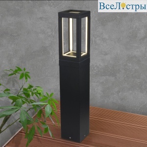 Уличный светодиодный светильник Elektrostandard Frame 1529 Techno Led черный 4690389172380