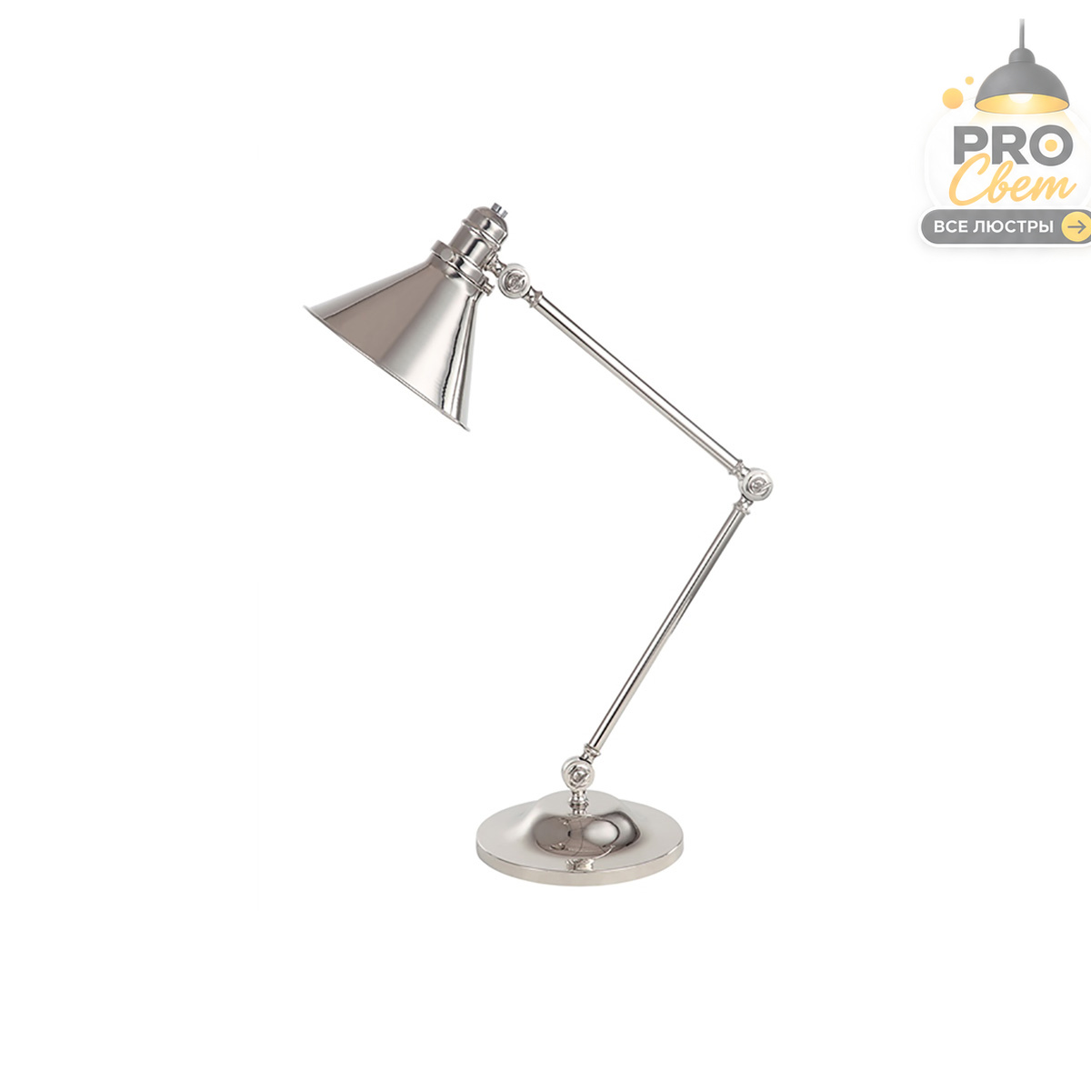 настольная лампа elstead lighting pv-tl-pn