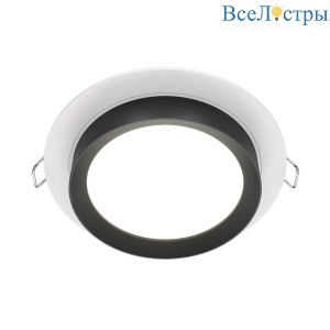Встраиваемый светильник Maytoni Hoop DL086-GX53-RD-WB