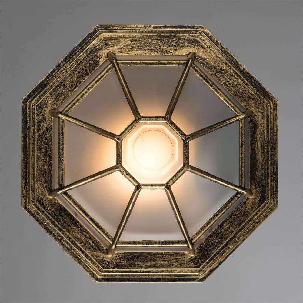 уличный светильник arte lamp pegasus a3121pf-1bn