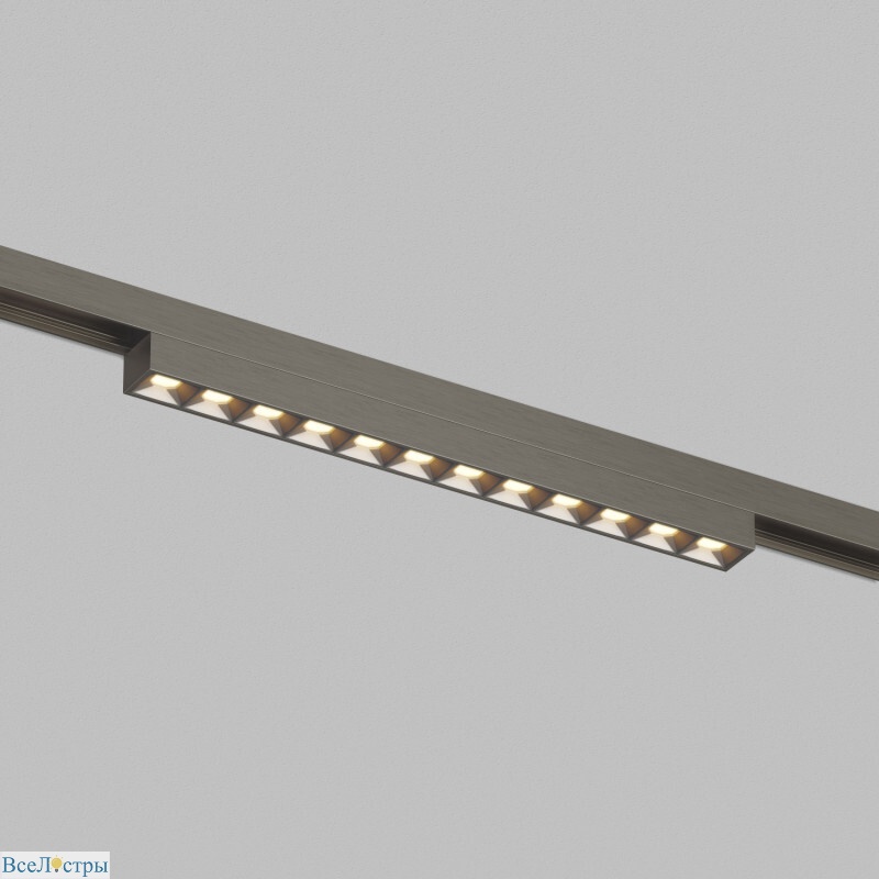 трековый магнитный светильник denkirs shine grill zigbee dk5971-dn