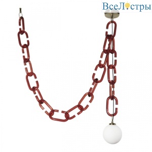 Подвесной светильник Loft IT Chain 10128C Red