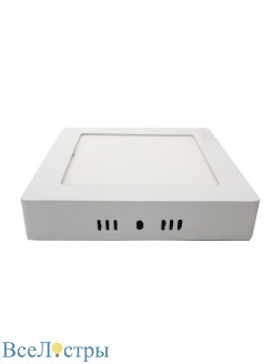 накладной светильник elvan nls-702sq-18w-ww-wh
