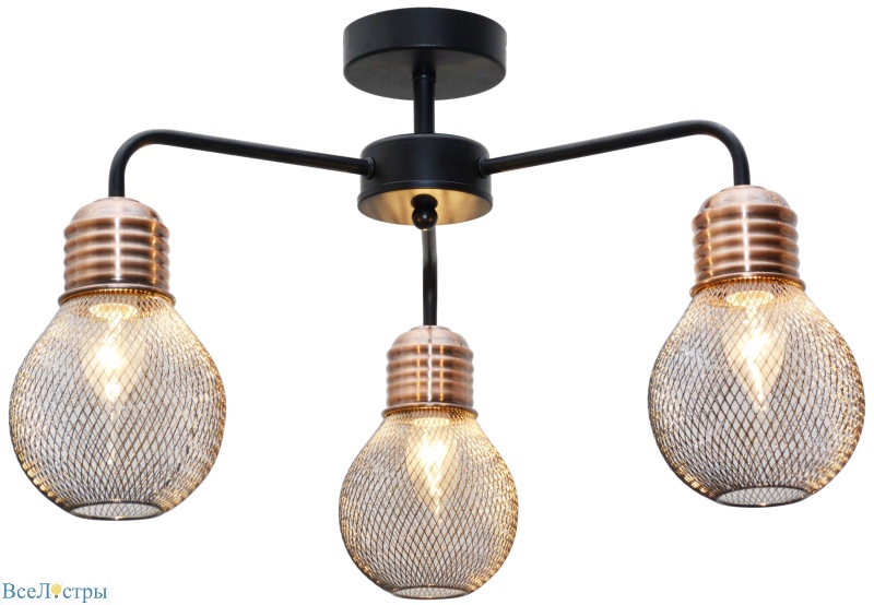 потолочная люстра toplight grissell tl1155-3d