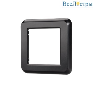 Рамка одноместная Arlight FRM-VERSA-PL-1-BK 043768