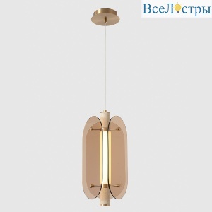 Подвесной светильник Crystal Lux AMARILLO SP18W LED BRASS