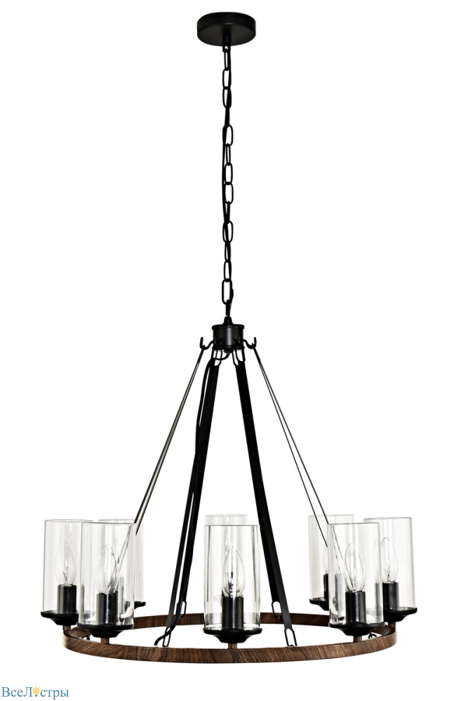 подвесная люстра arte lamp dalim a7014sp-8bk
