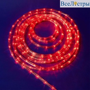Уличная гирлянда Uniel ULD-D50 15M/С08 IP44 RED UL-00010908