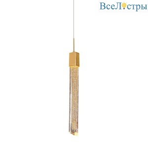 Подвесной светильник Delight Collection OD2510-1 gold/smoky