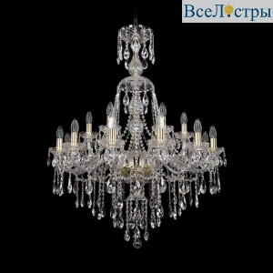 Подвесная люстра Bohemia Ivele 1415/12+6/300/XL-108 G