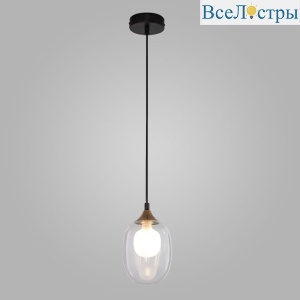 Подвесной светильник Eurosvet Spritz 70216/1 латунь a064746
