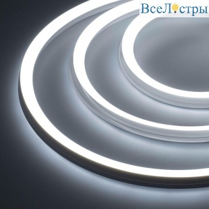 Гибкий неон Arlight 7,2W/m 168LED/m 2835SMD холодный белый 5M Moonlight-3D-A168-15x15mm 24V White6000 038788