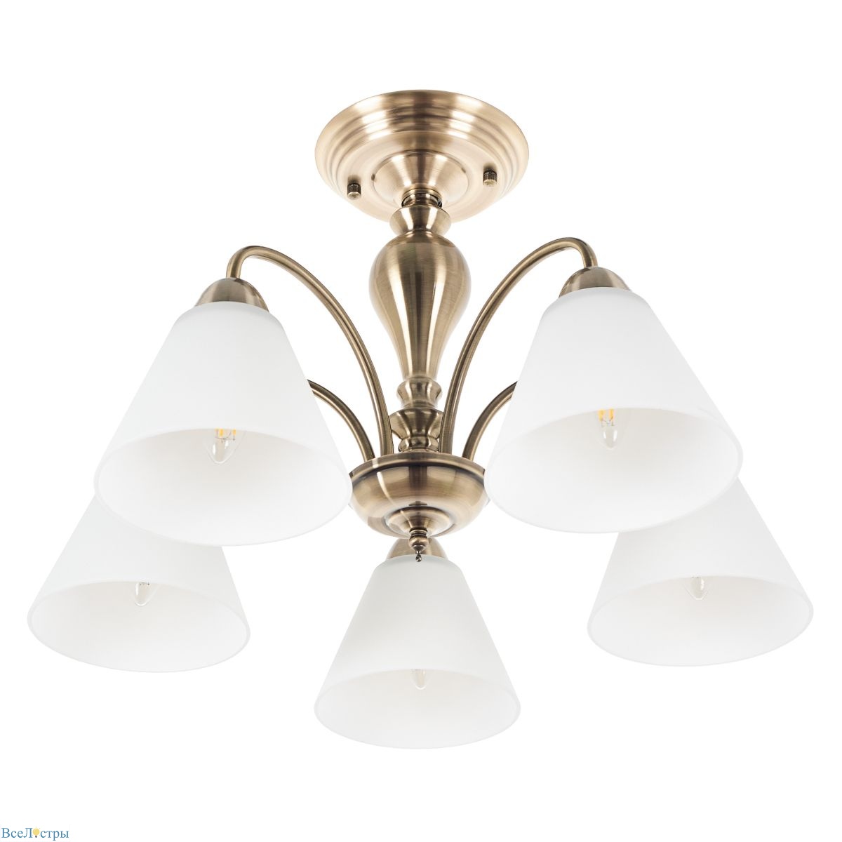 люстра на штанге myfar anna mr1451-5c