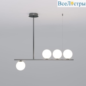 Подвесная люстра Eurosvet Fredo 70136/4 черный жемчуг a061531