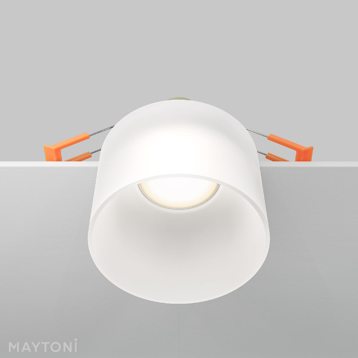 встраиваемый светильник maytoni pauline dl047-01w