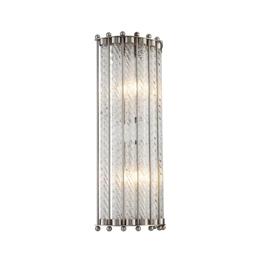 настенный светильник delight collection tiziano kg0907w-2 nickel