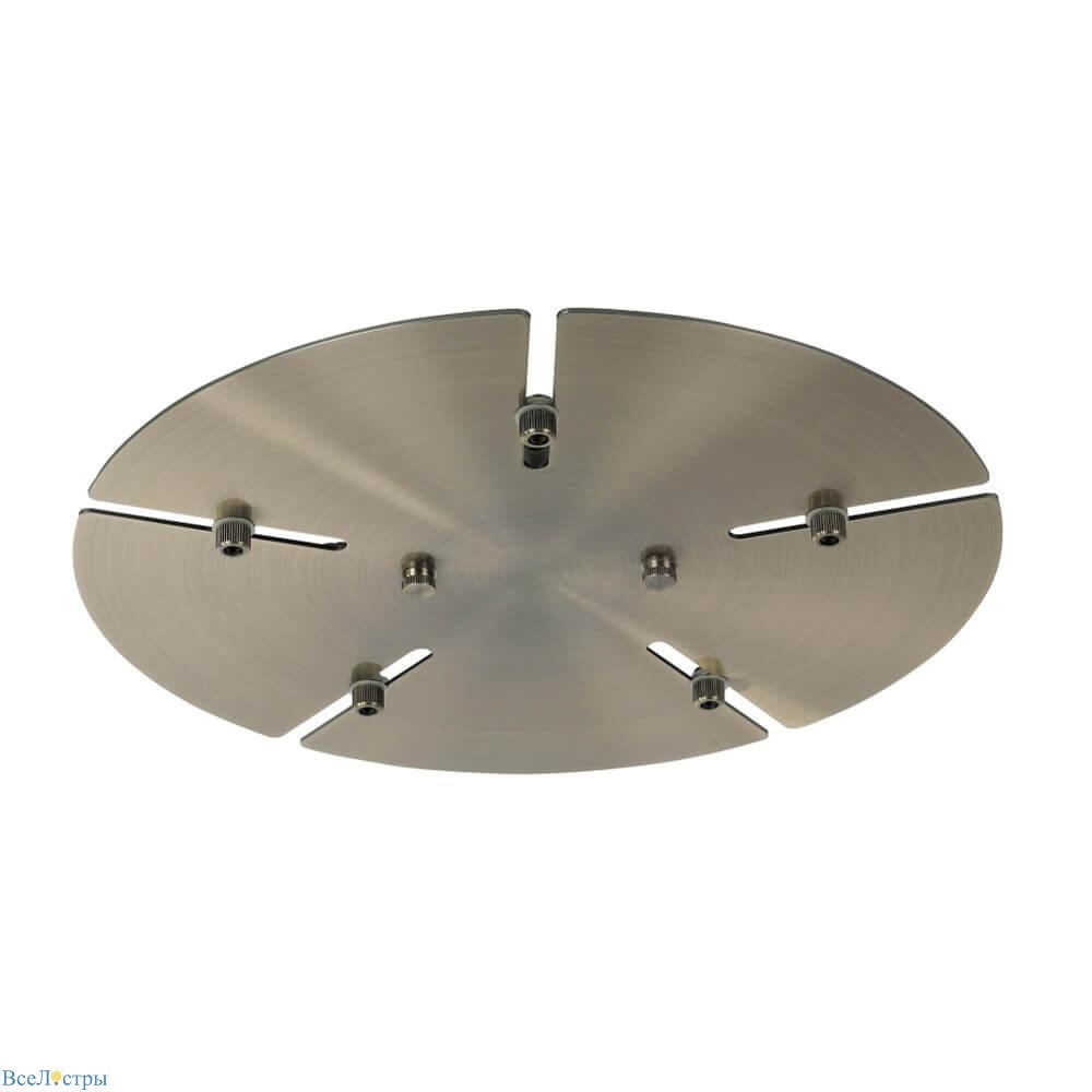потолочная база crystal lux d350-5 bronze