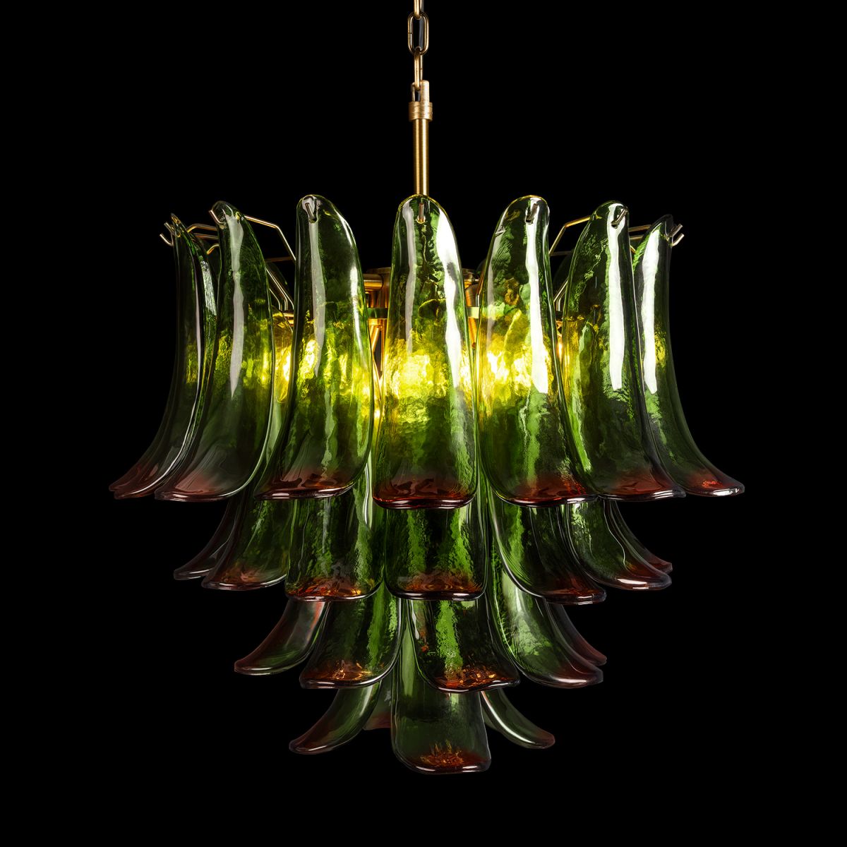 подвесная люстра loft it lilou 10600/600 green red