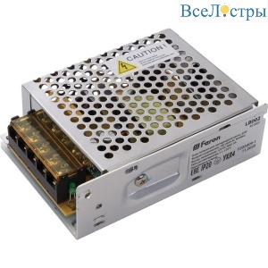 Блок питания для светодиодной ленты Feron LB002 12V 60W IP20 5A 41350