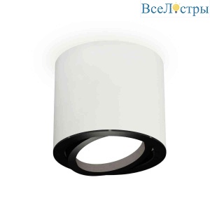Комплект накладного светильника Ambrella light Techno Spot XS7401002 SWH/PBK белый песок/черный полированный (C7401, N7002)