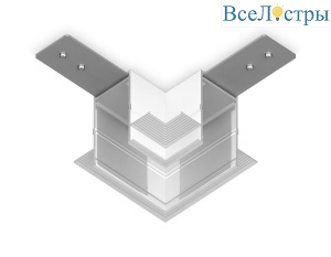 Коннектор угловой Ambrella Light Magnetic 220V GL1039
