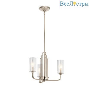 Люстра на штанге Kichler Kimrose QN-KIMROSE3-PN