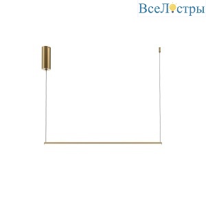 Подвесной светодиодный светильник Maytoni Halo MOD246PL-L16BSK