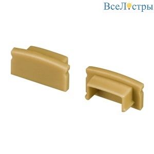 Заглушка Arlight LINE-1708 GOLD глухая 039994