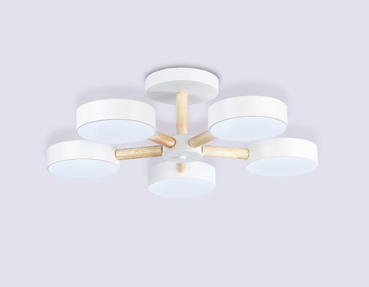 люстра на штанге ambrella light comfort linetech fl4825