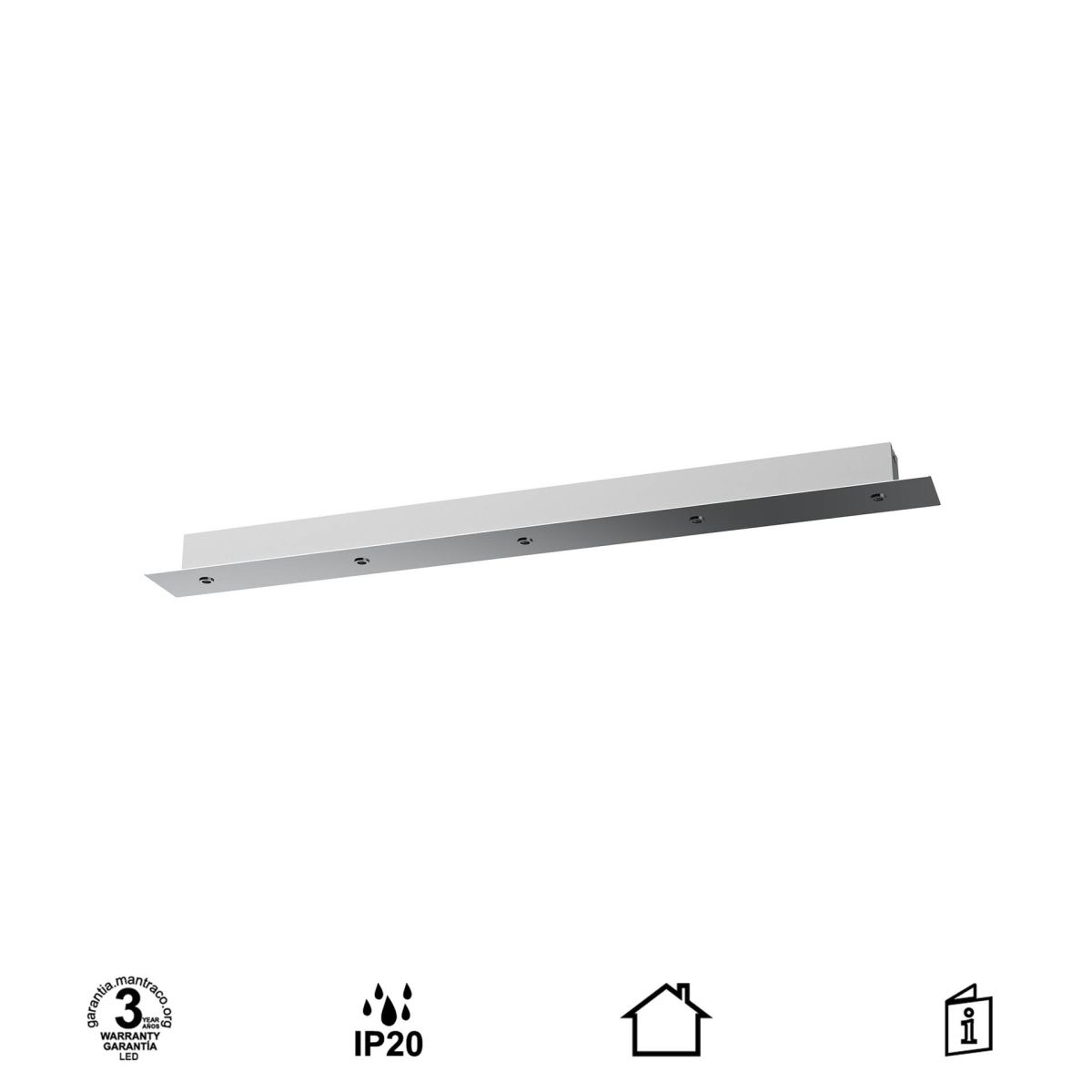 основание потолочное 5l mantra modular light florones 9383