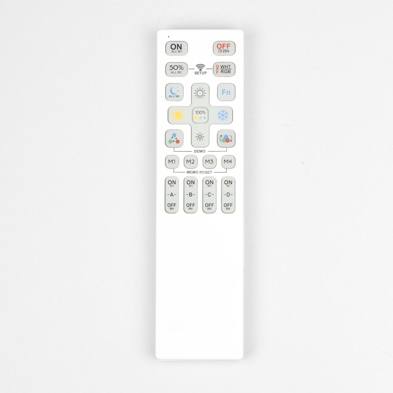 потолочная люстра citilux адам смарт cl228a161