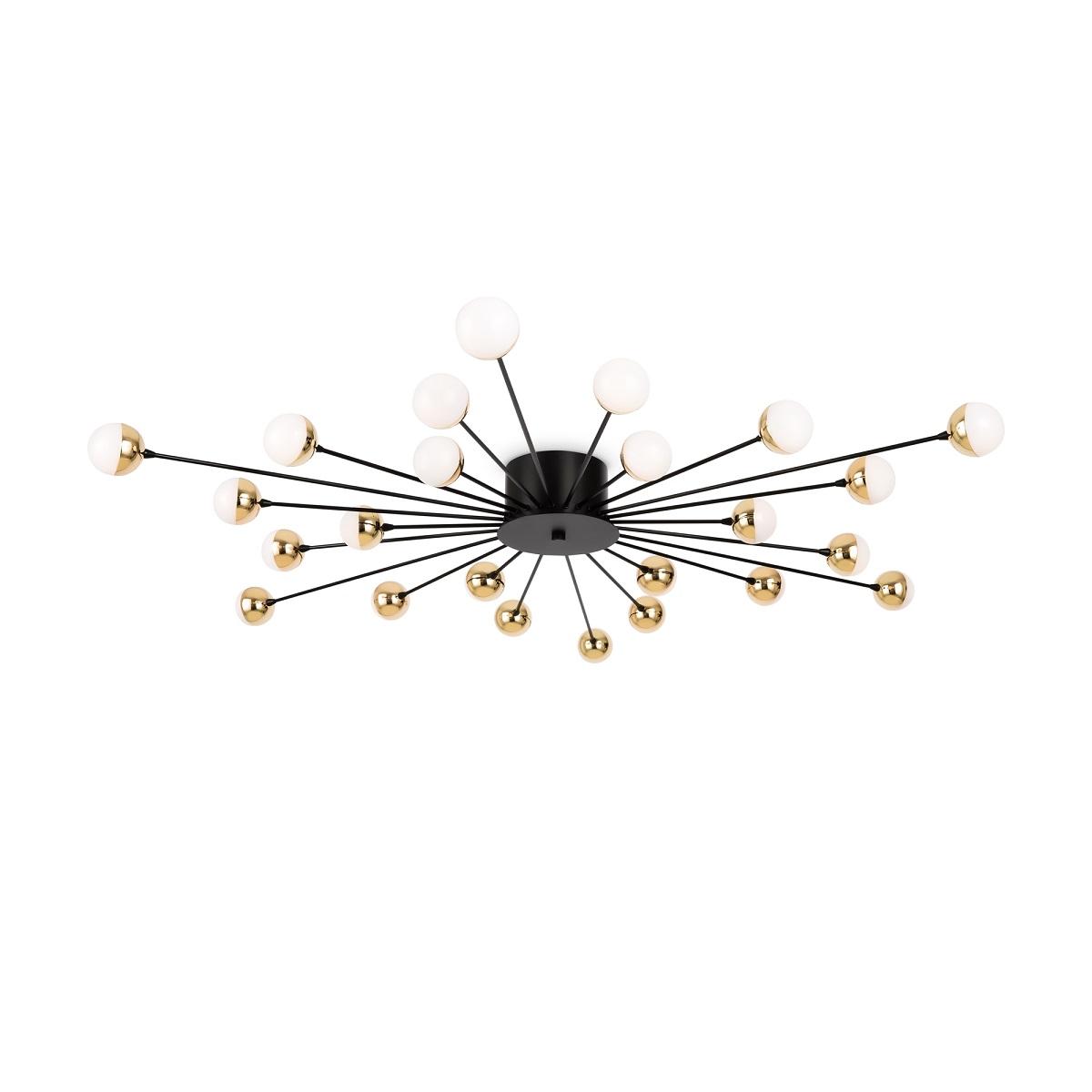 потолочная люстра freya celebrity fr5242cl-24b