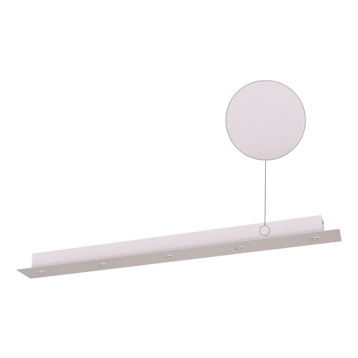 основание потолочное 5l mantra modular light florones 9382