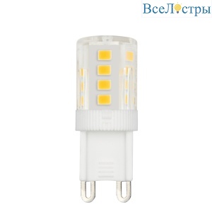 Лампа светодиодная Volpe LED-JCD-4,5W/3000K/G9/CL/SLS UL-00008651