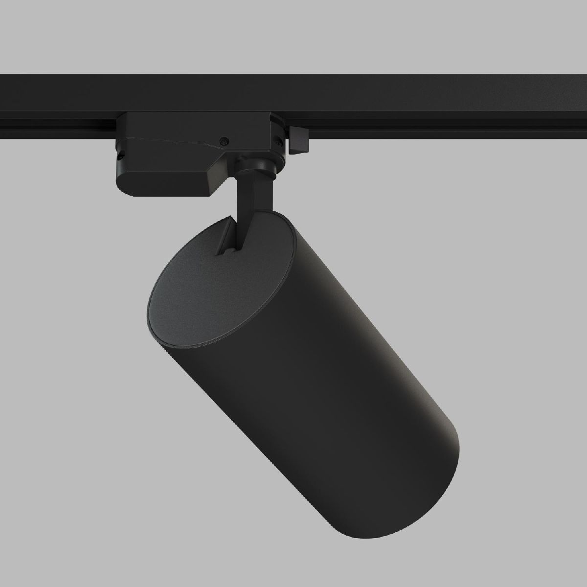 трековый однофазный светильник denkirs solid koper dk6455-bk