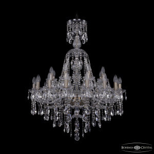 Подвесная люстра Bohemia Ivele Crystal 1415/16+8/300/XL-106 Pa