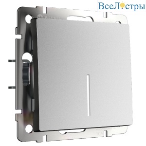 Выключатель одноклавишный проходной с подсветкой Werkel W1112165 4690389195525 a063615