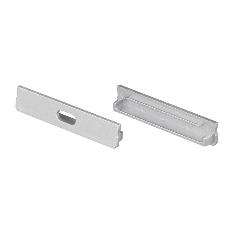 заглушка arlight sl-line-4009 silver 064788