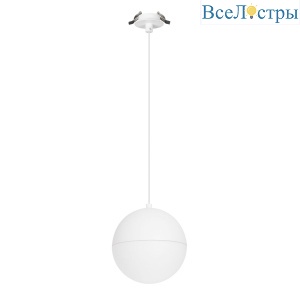 Подвесной светильник Arlight SP-EMISFERO-HANG-BUILT-R150-11W Warm3000 (WH, 170 deg, 230V) 056588