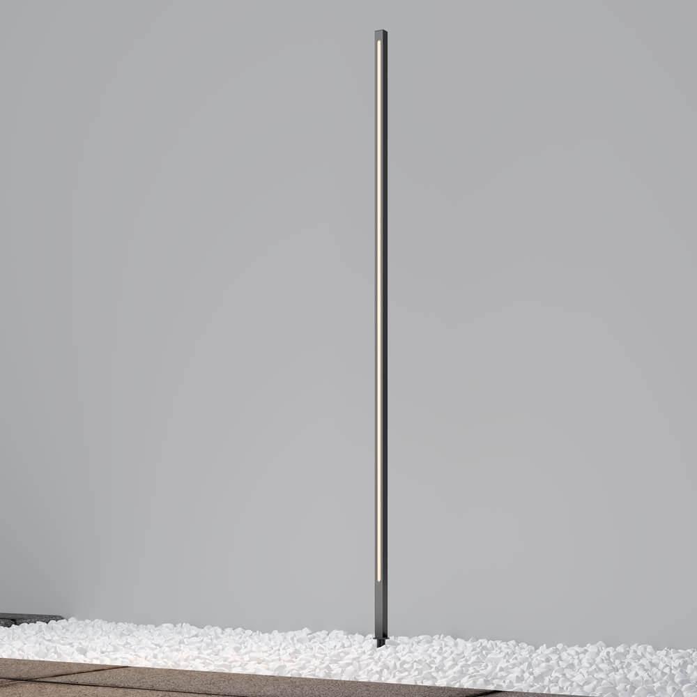 уличный светодиодный светильник maytoni pole o440fl-l18gf3k