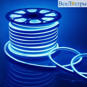 Светодиодный неон мини Apeyron 220В 5,5Вт/м smd2835 120д/м IP65 50м синий 17-35