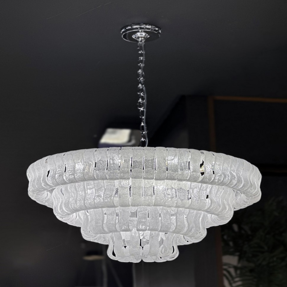 подвесная люстра ilamp hermes 96095-d800 cr