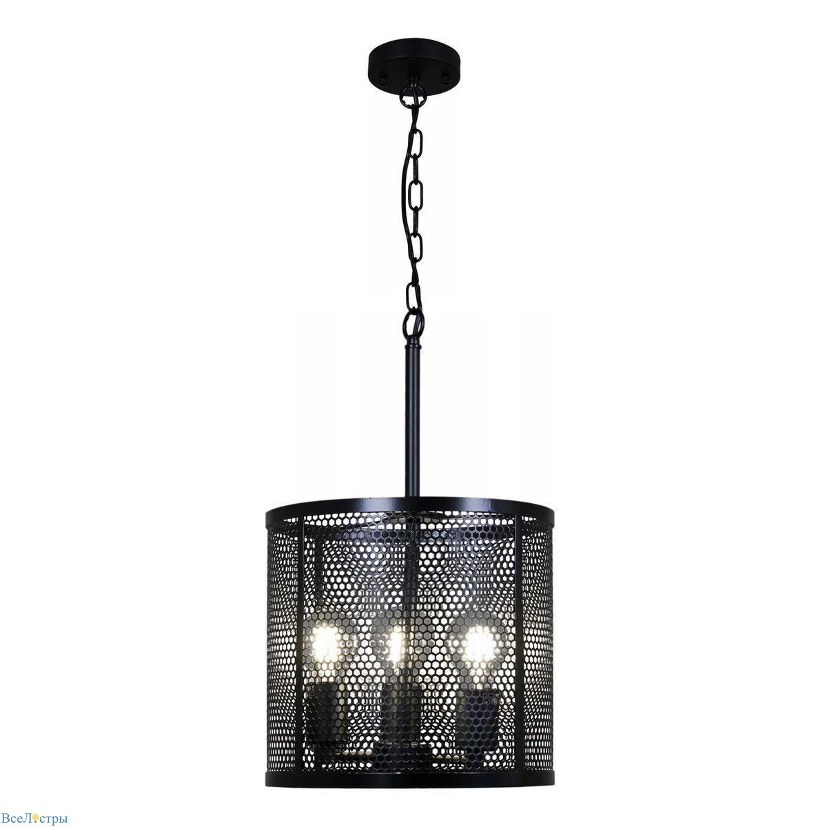 подвесная люстра illumico il1031-3p-05 black